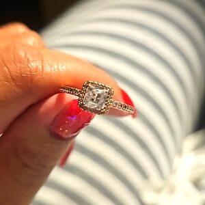 Pandora rose gold timeless elegance ring